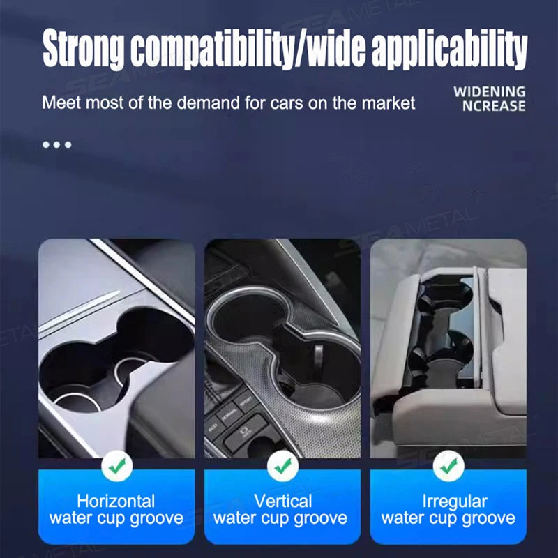 Porte-gobelet extensible rotatif 360°