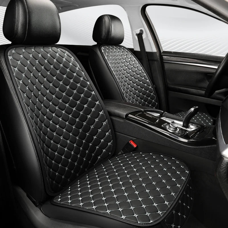 Ensemble 7 pièces de coussins de siège auto – Cuir, Toutes Saisons, Universel