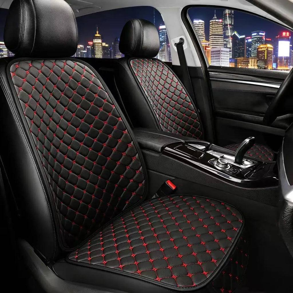Ensemble 7 pièces de coussins de siège auto – Cuir, Toutes Saisons, Universel
