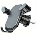 Support téléphone voiture – Pince grille d'aération, universel, rotation 360°