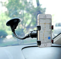 Support téléphone voiture universel flexible 360° – Tableau de bord et pare-brise