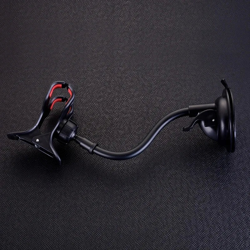 Support téléphone voiture universel flexible 360° – Tableau de bord et pare-brise