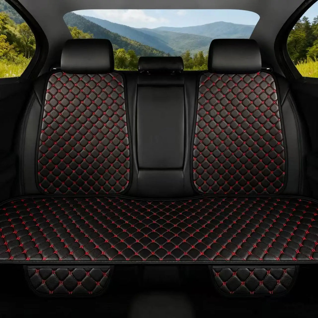Ensemble 7 pièces de coussins de siège auto – Cuir, Toutes Saisons, Universel