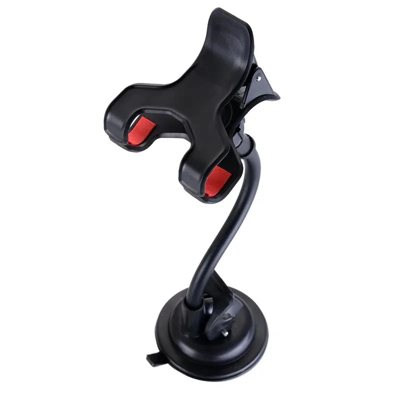 Support téléphone voiture universel flexible 360° – Tableau de bord et pare-brise